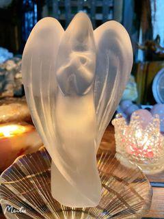 精選天然透白石膏雕 訂製款13公分天使