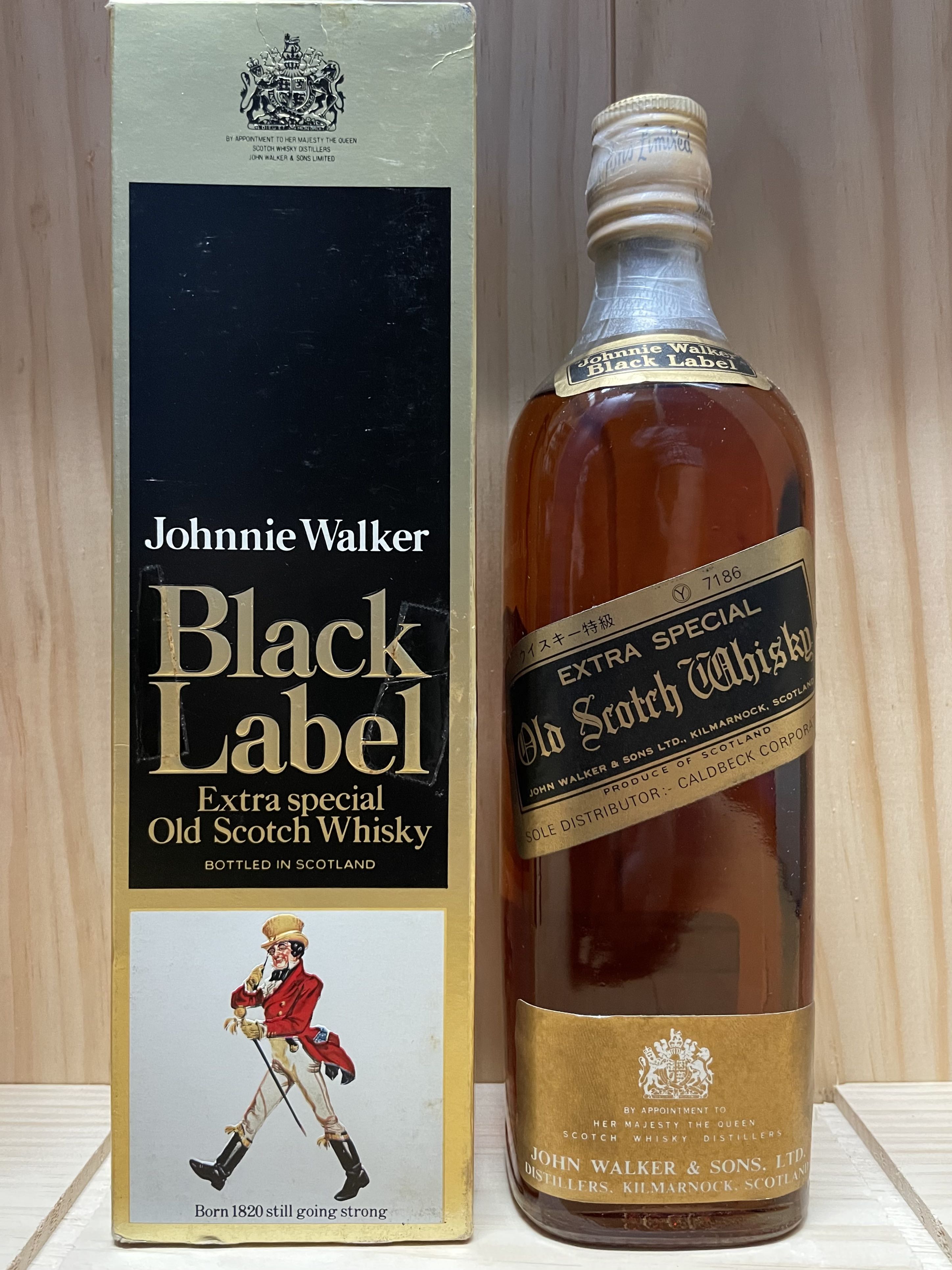 買少見少] 70年代舊版Johnnie Walker Black Label Blended Whisky 尊尼