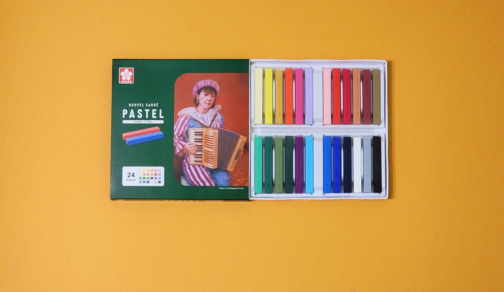 和諧粉彩 消字板 粉彩 用具專門店 新版 櫻花牌24a 興趣及遊戲 手作 自家設計 工藝用品及工具 Carousell