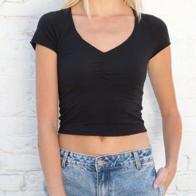 Brandy Melville  Mayson Top, Women's Fashion, Tops, Blouses on Carousell
