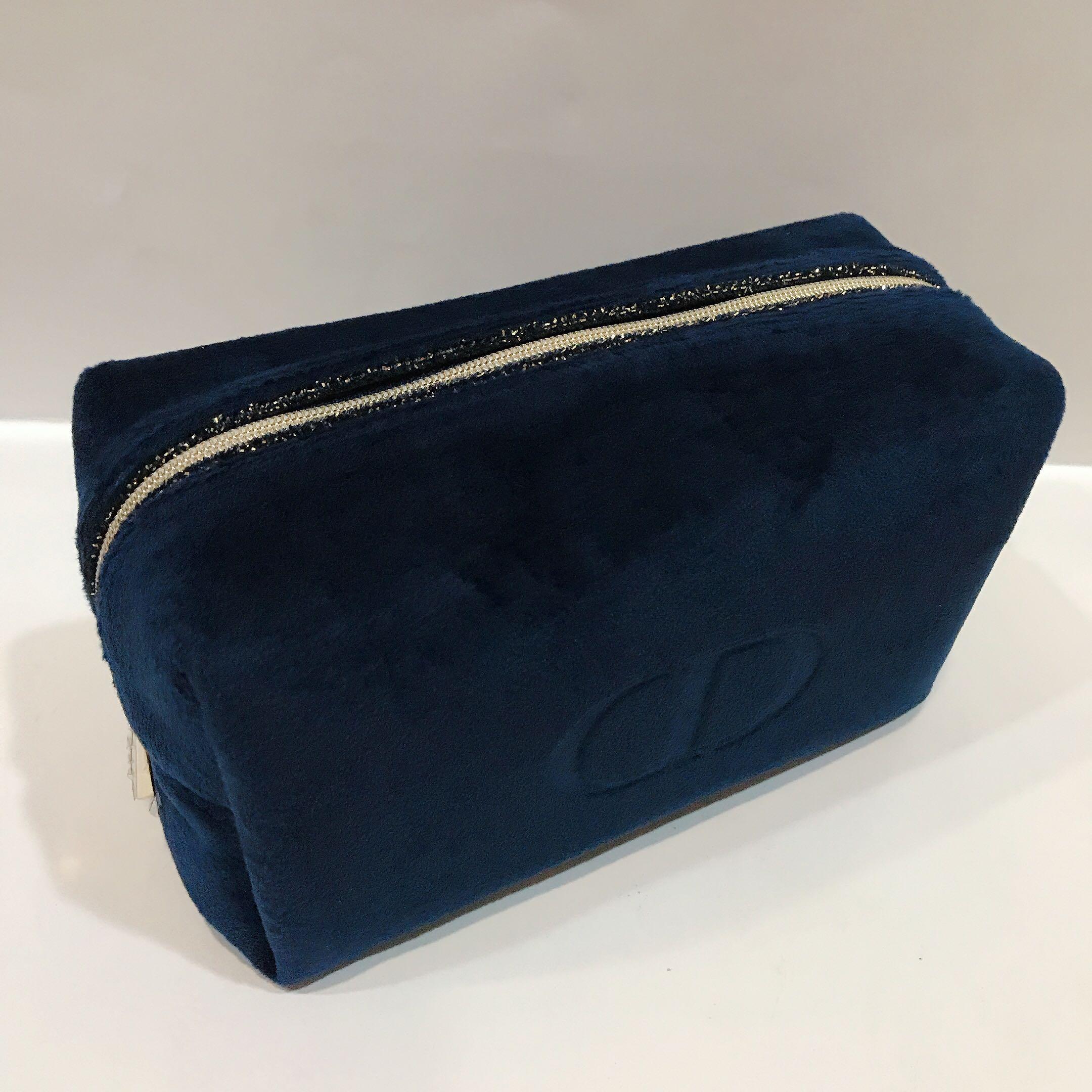 Christian Dior dark blue pouch clutch Christmas gift Women s