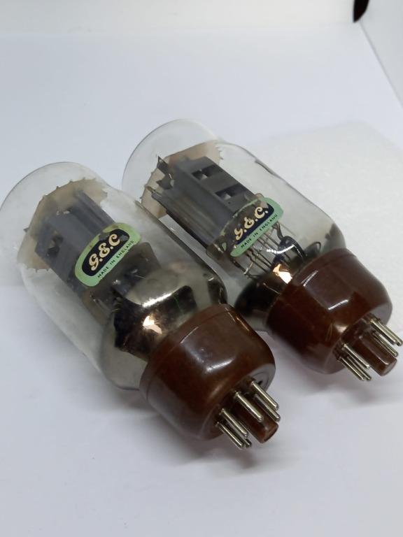 英國GEC KT66 真空管(膽) - 1 對(Matched Pair)， 配有原裝盒, 音響