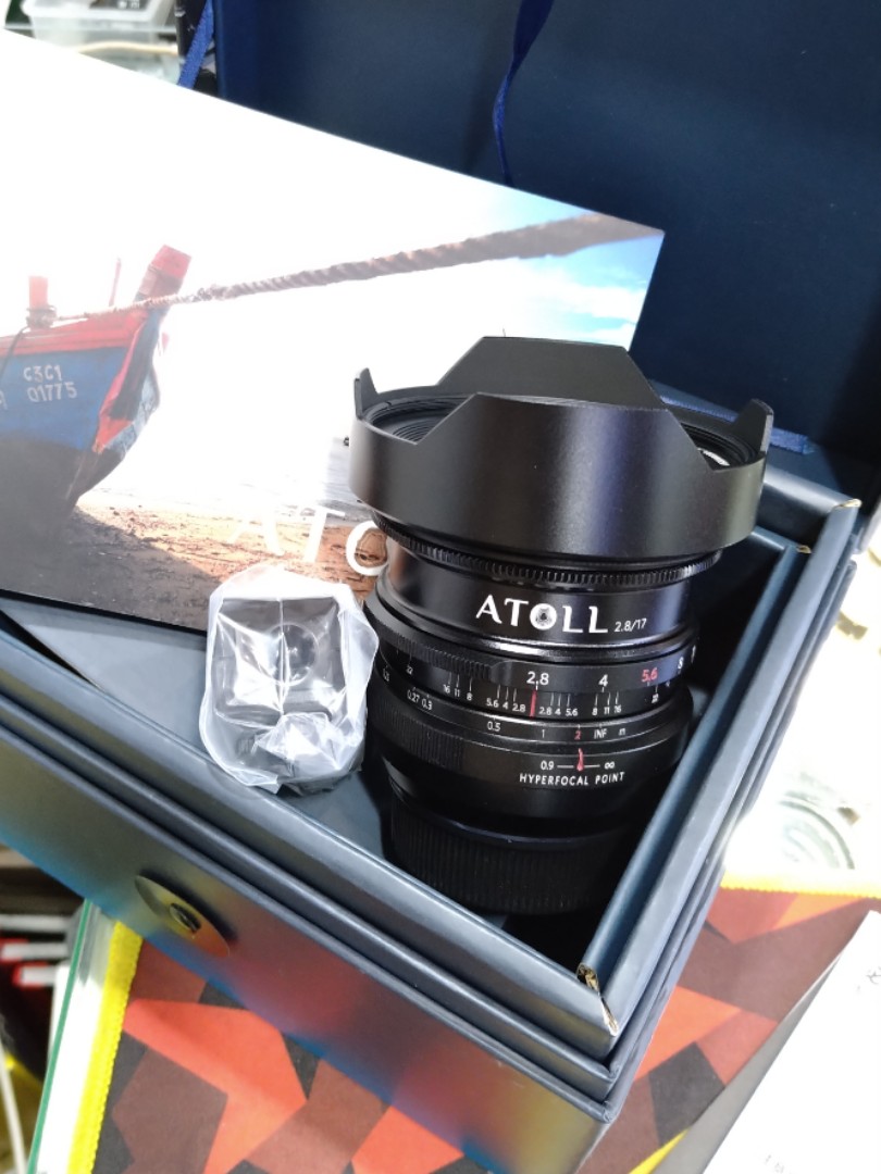 接近全新Lomography Atoll 17mm F2.8 for M-Mount, 攝影器材, 鏡頭