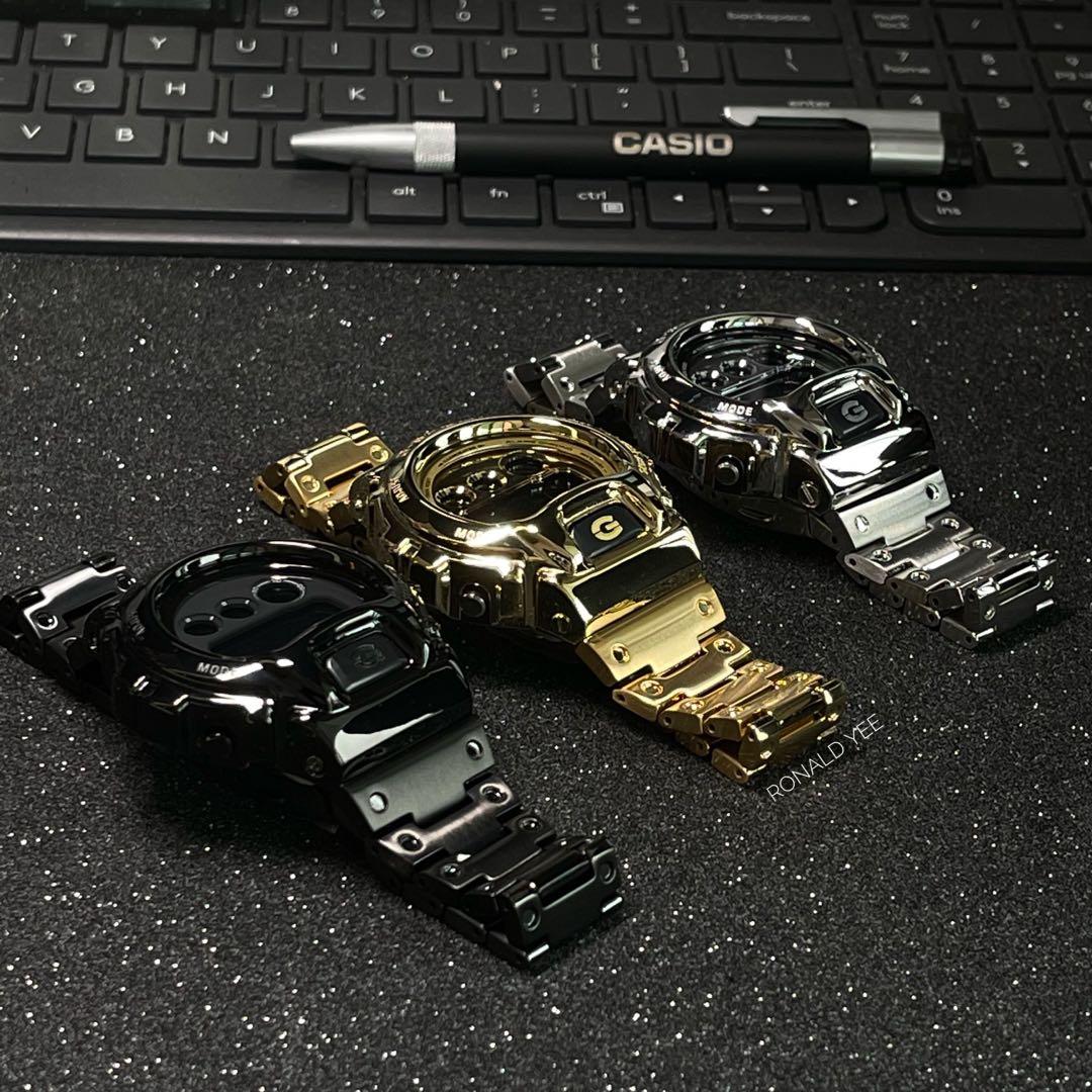 G shock black gold original shop