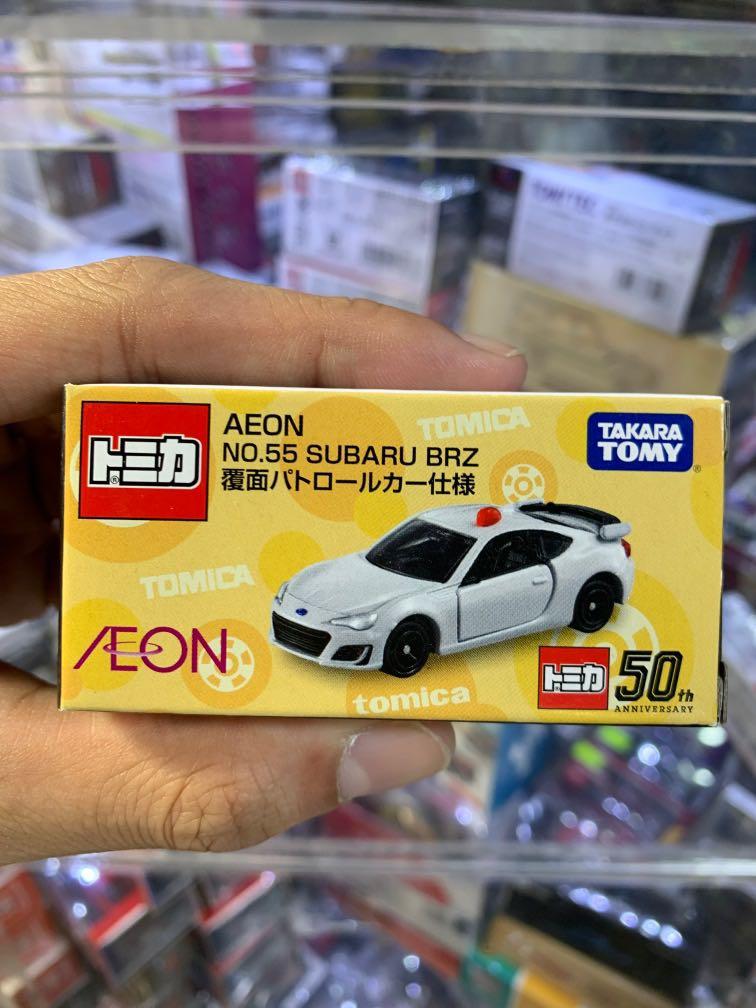 新店搬遷大優惠 Tomica Aeon 限定商品no 55 Subaru Brz 日本警察隱形戰車 Tomica 50週年盒紀念版 行版 興趣及遊戲 玩具 遊戲類 Carousell
