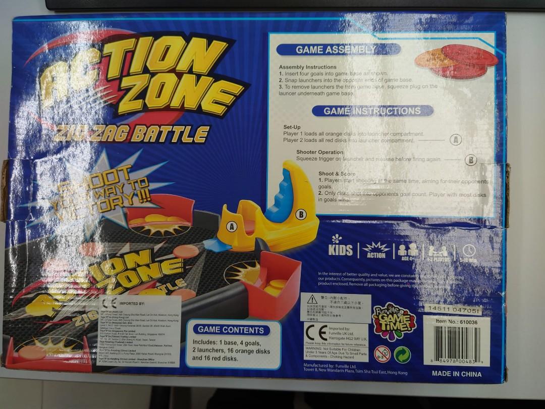 Action Zone （分類：動作及對戰玩具）位於 Hong Kong。 由 alvin_1113 提交（商品編號 1124042272，圖片 2）。簡介： Age 4+。