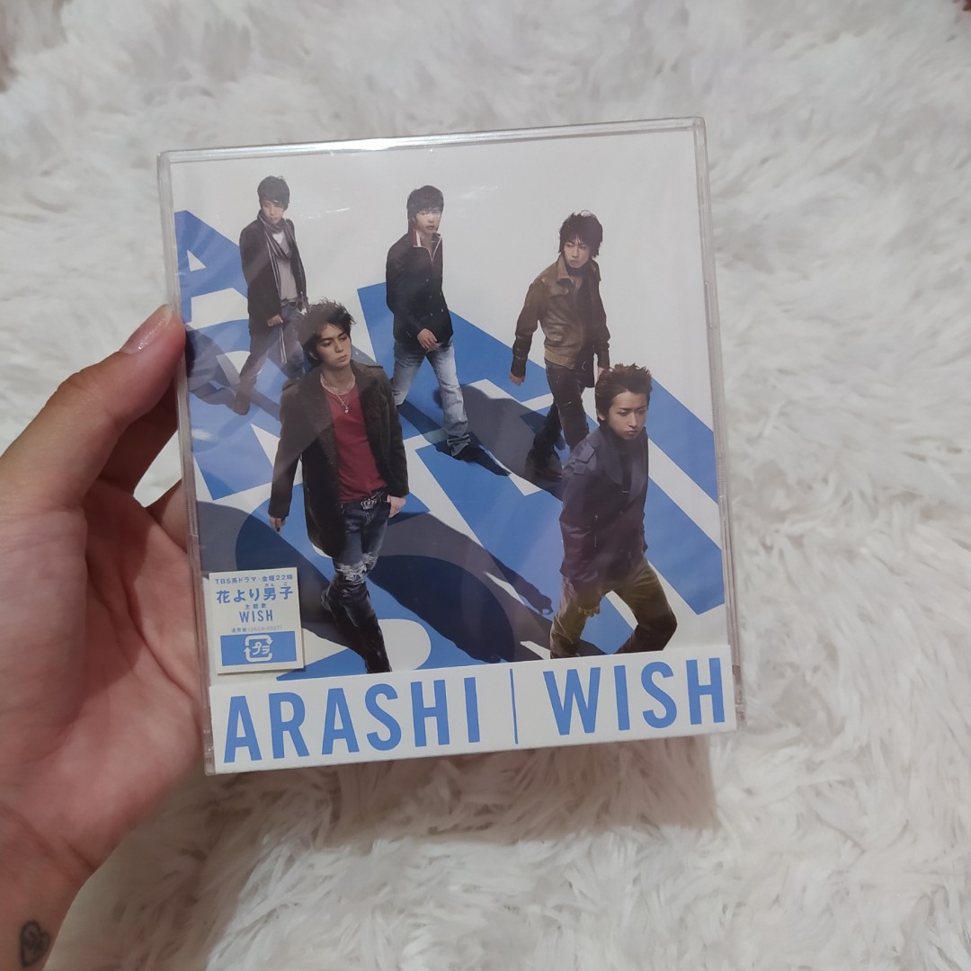 Arashi Wish Album Sealed Hobbies Toys Music Media Cds Dvds On Carousell