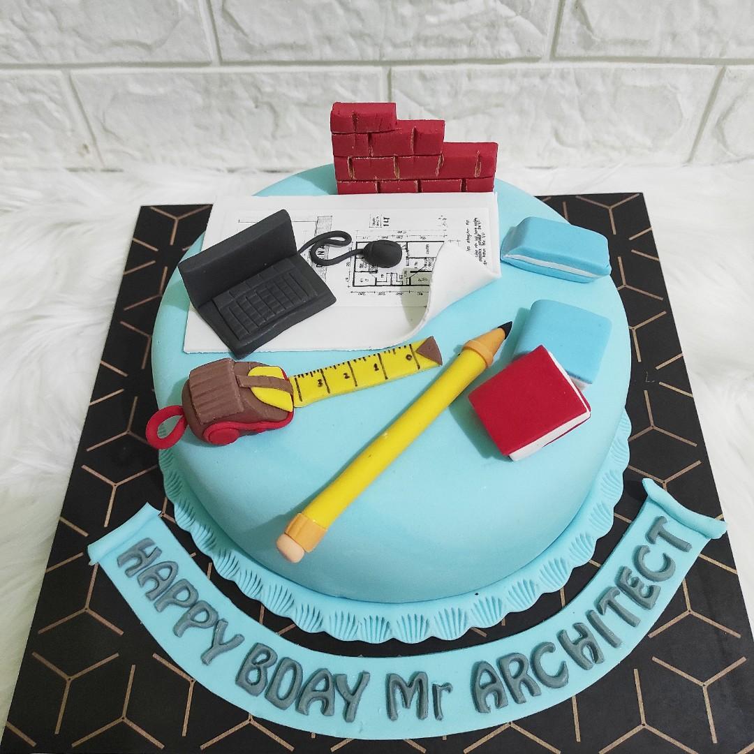 Engineer Theme Cake | Themed cakes, Cake pricing, Types of cakes