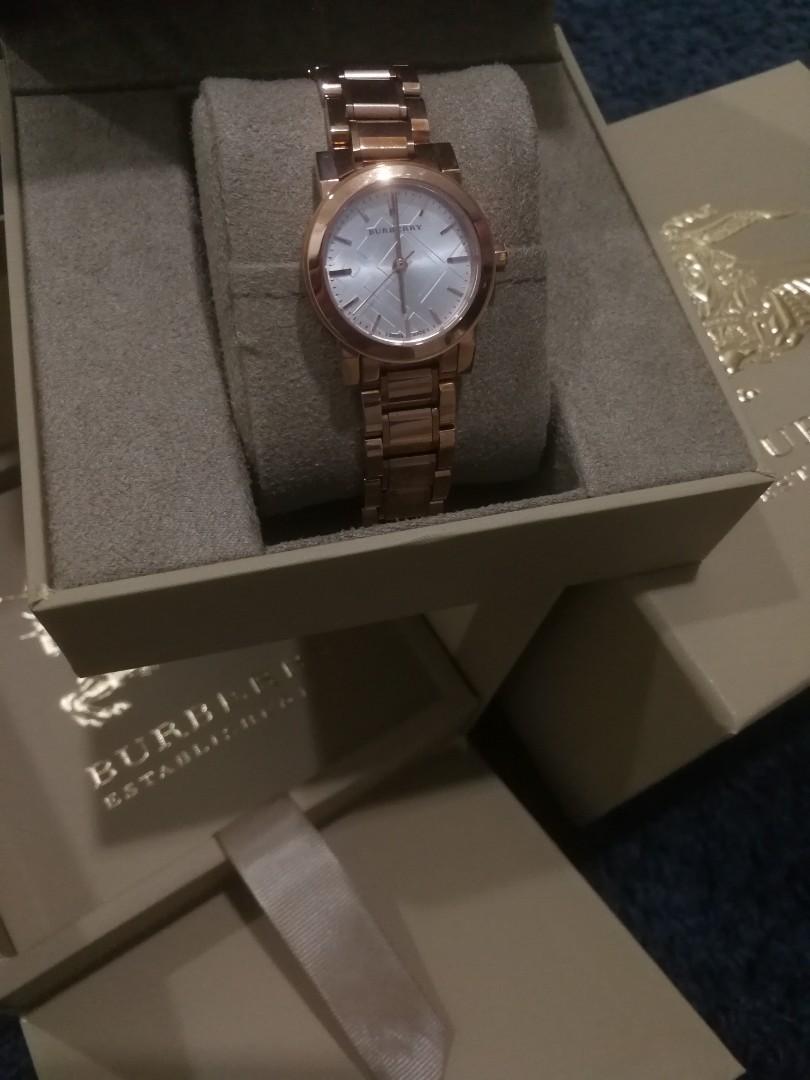 authentic burberry watch