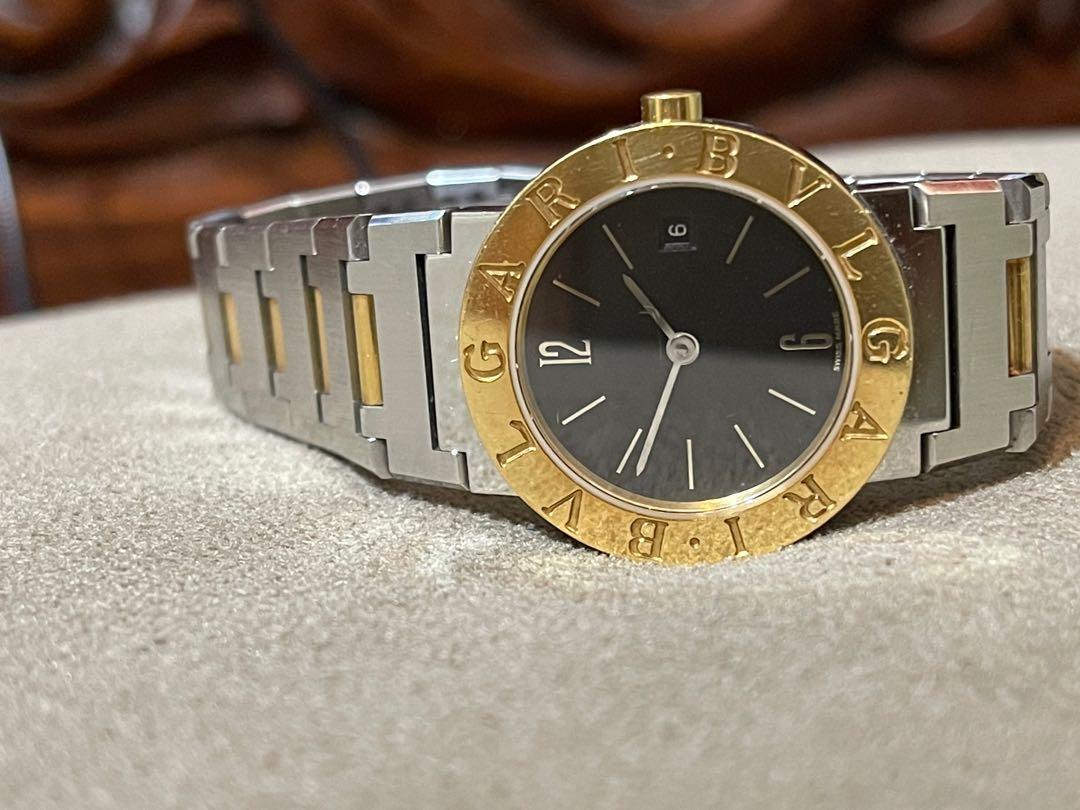 Bulgari two hotsell tone watch