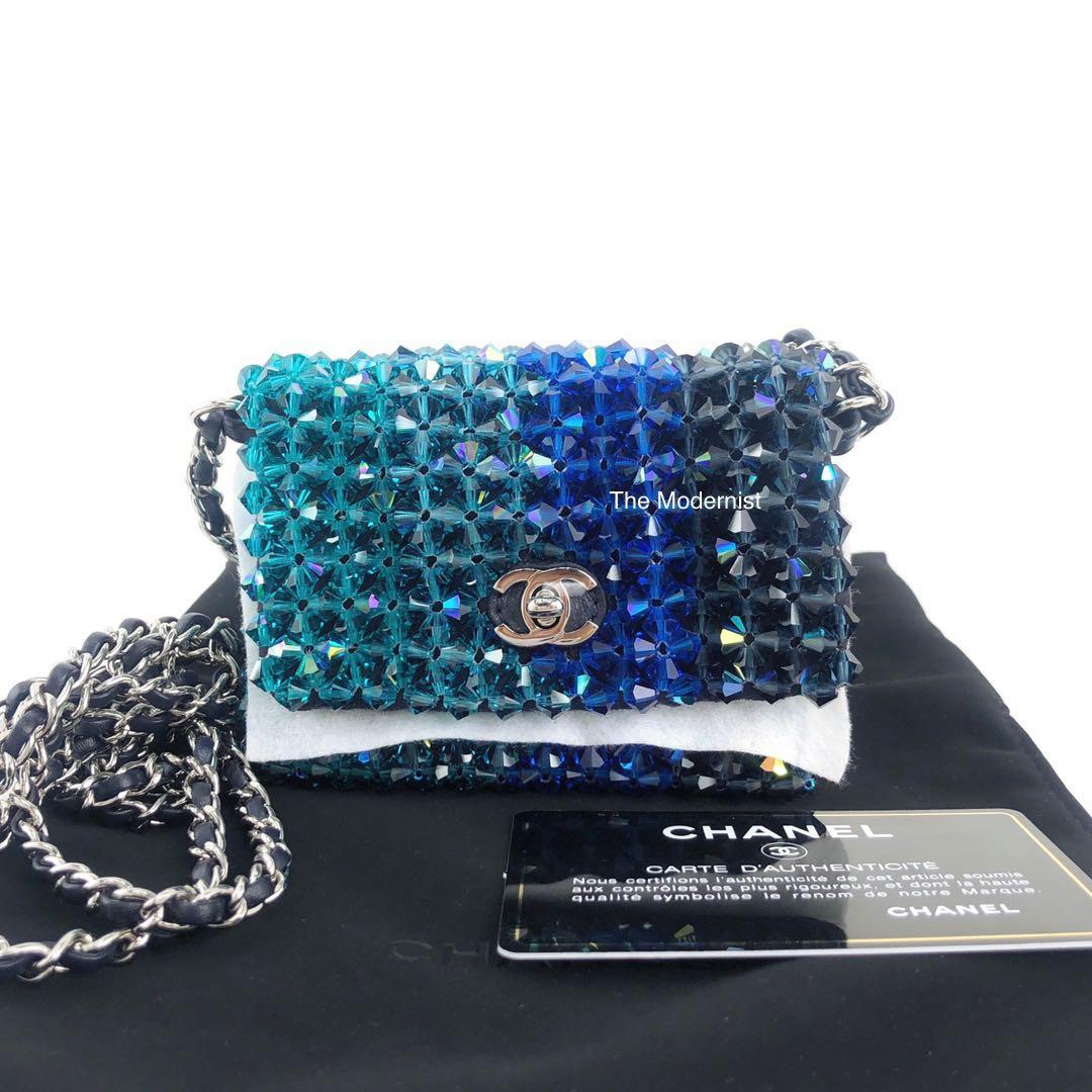 Chanel crystal flap bag deals