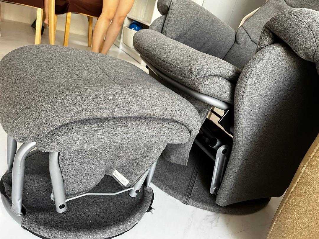 Babyhood Vogue Feeding Glider Chair & Ottoman, Babies & Kids, Baby