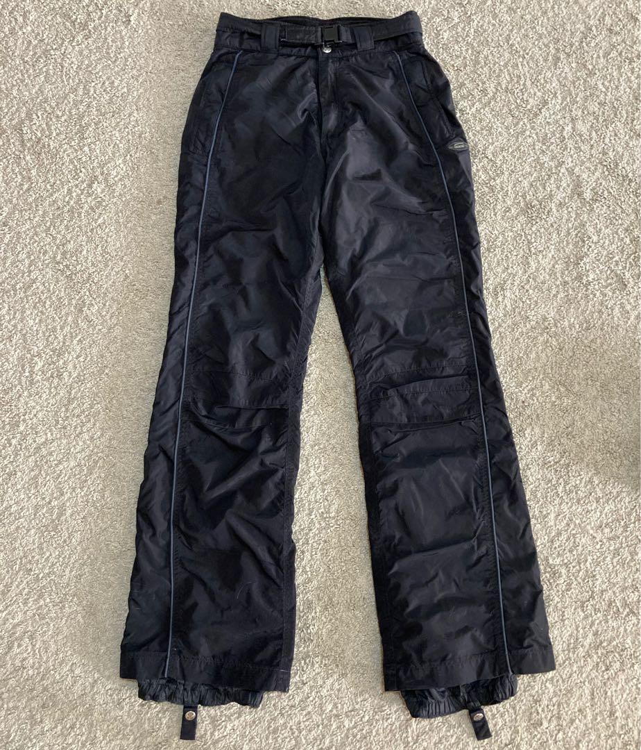 women ski pants black
