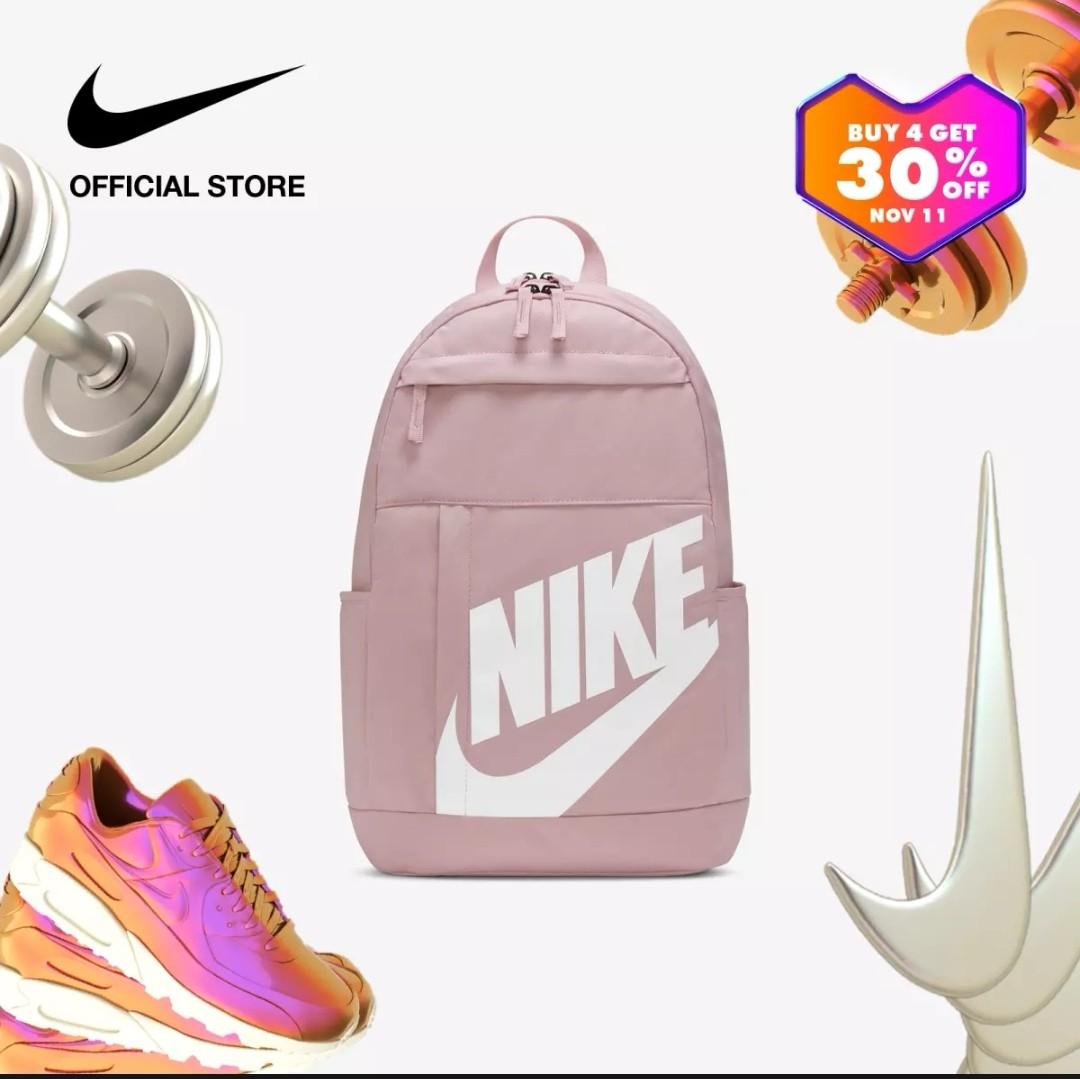 Pink nike sale backpacks school