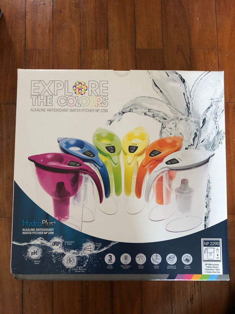 [BN] Novita alkaline water filter pitcher, Furniture & Home Living