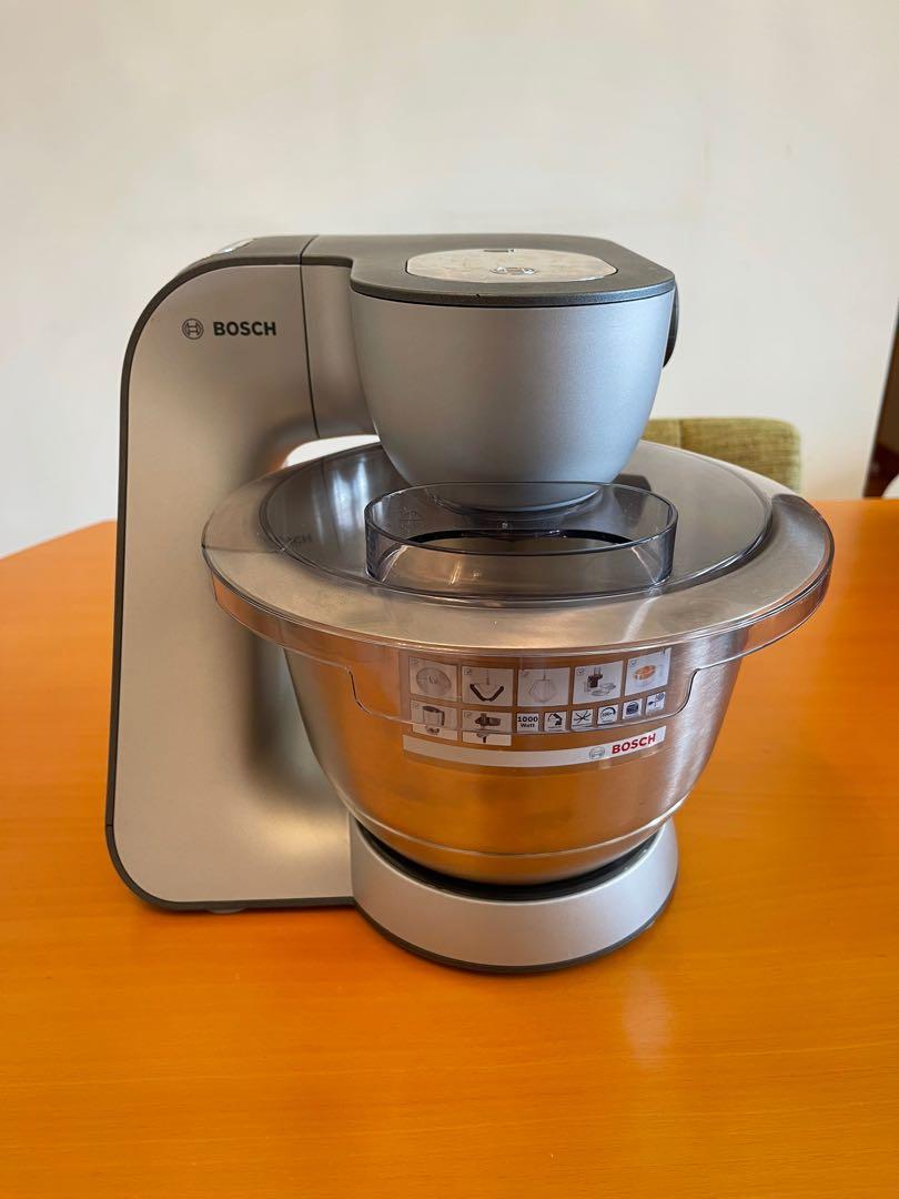 Bosch Stand 廚師機(少用, 配件全新), 家庭電器, 廚房電器, 打蛋器及廚師機- Carousell