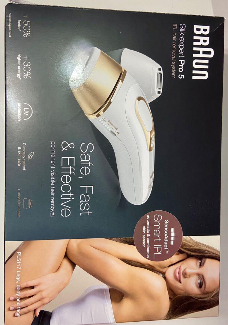 Braun Silk·expert Pro 5 hair removal system provides permanent