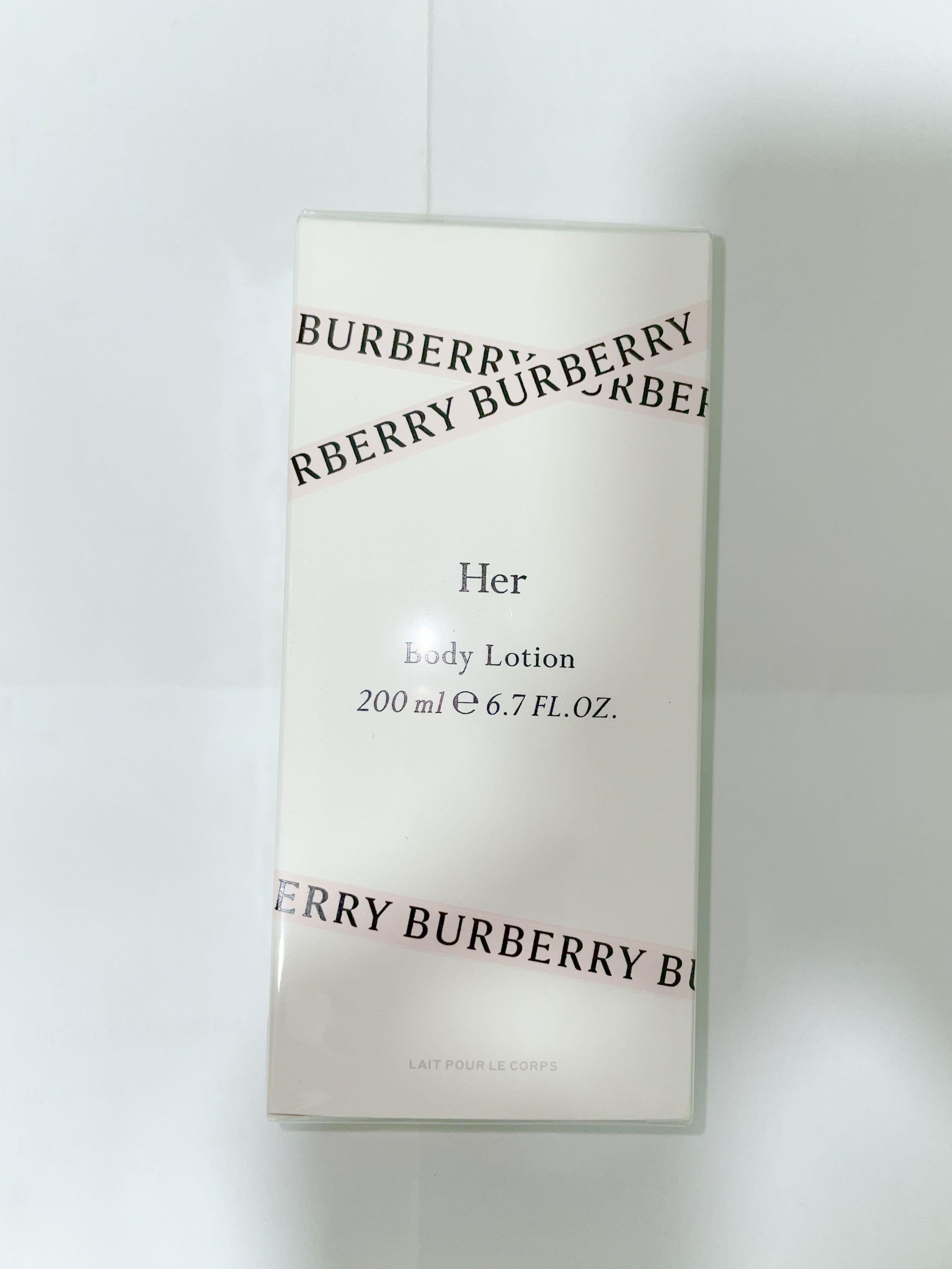 Burberry body lotion london clearance