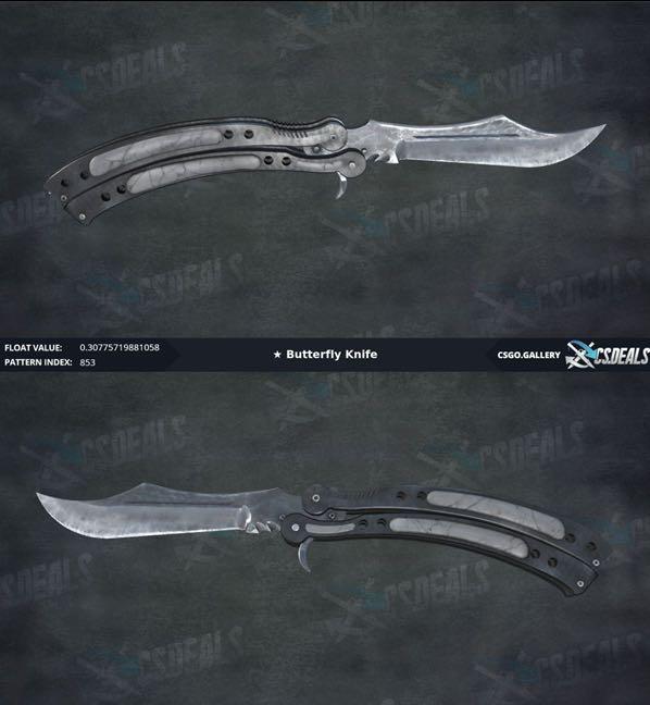Butterfly Knife Vanilla FV0.307, Video Gaming, Gaming Accessories, In