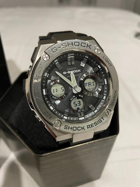 Casio G Shock Watch G Steel Gst S110 1adr Men S Fashion Watches Accessories Watches On Carousell