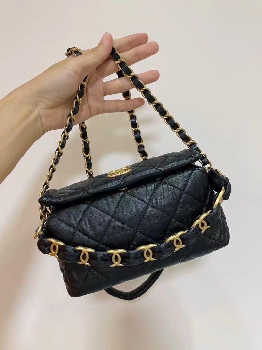 Chanel 22k hobo bag, 名牌, 手袋及銀包- Carousell