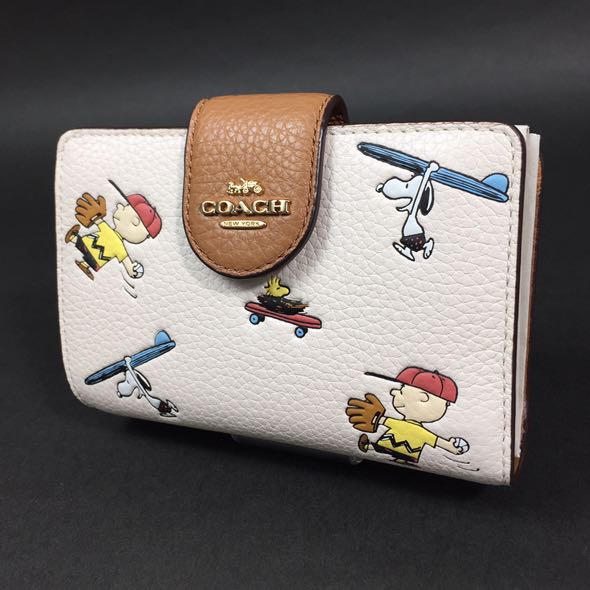 peanuts coach wallets