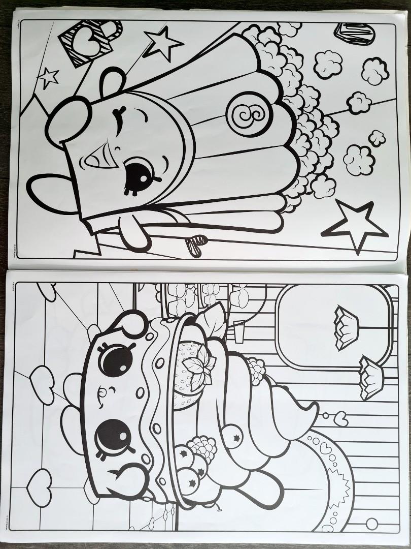 Crayola Shopkins Giant Colouring Pages, Hobbies & Toys, Books ...