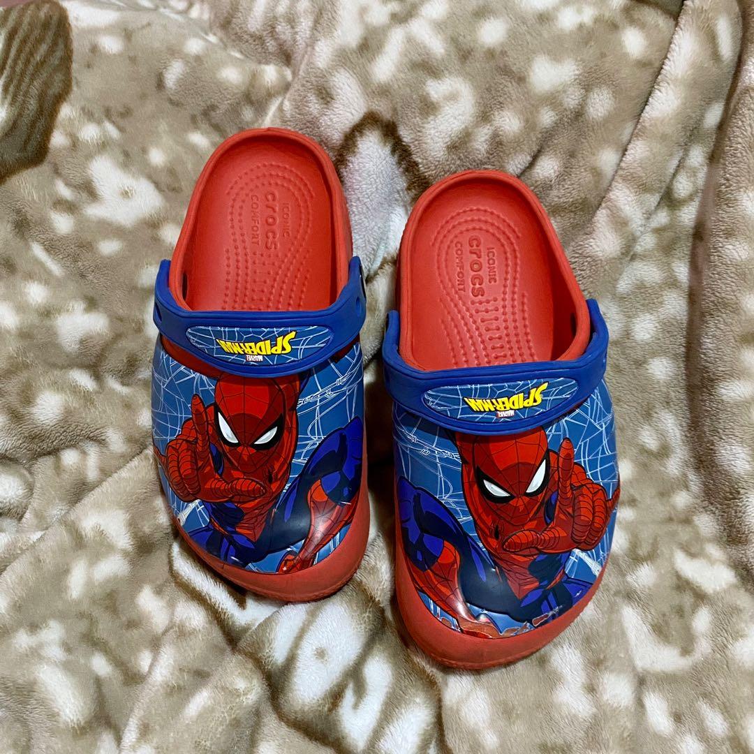 Light up spiderman crocs deals