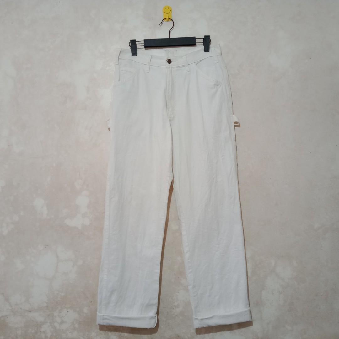 Dickies Carpenter Pants (White), Men's 
