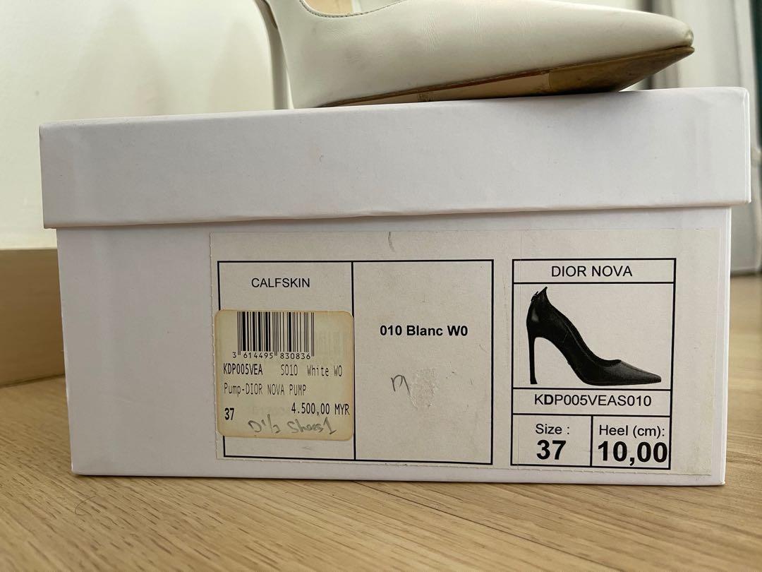 dior white wedding shoes