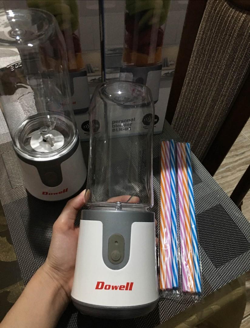 Dowell Portable Electric Blender 400ML Wireless Fruit Extractor