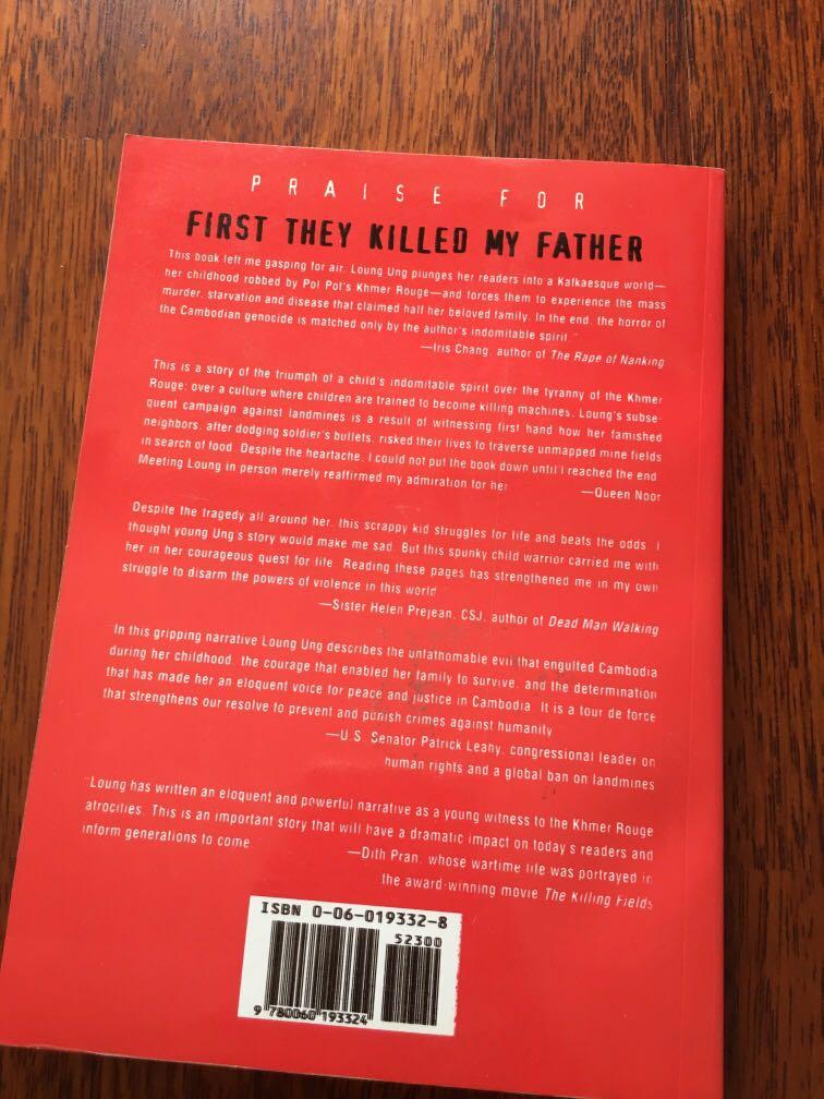 English book First they killed my father, Hobbies & Toys, Books & Magazines, Storybooks on