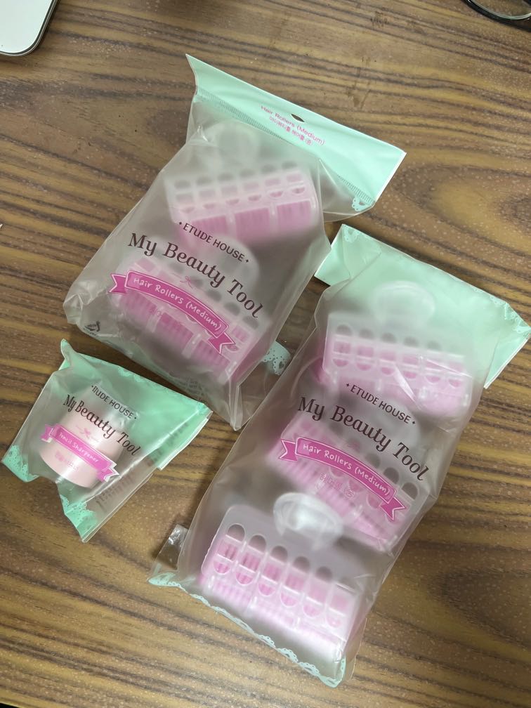 Etude House Hair Roller (medium), Beauty & Personal Care, Hair on Carousell