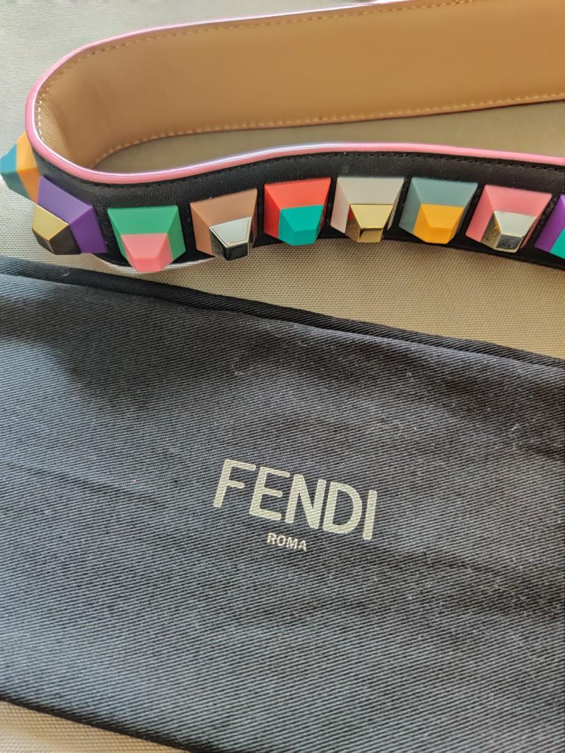 Fendi Bag Strap Studded Stud
