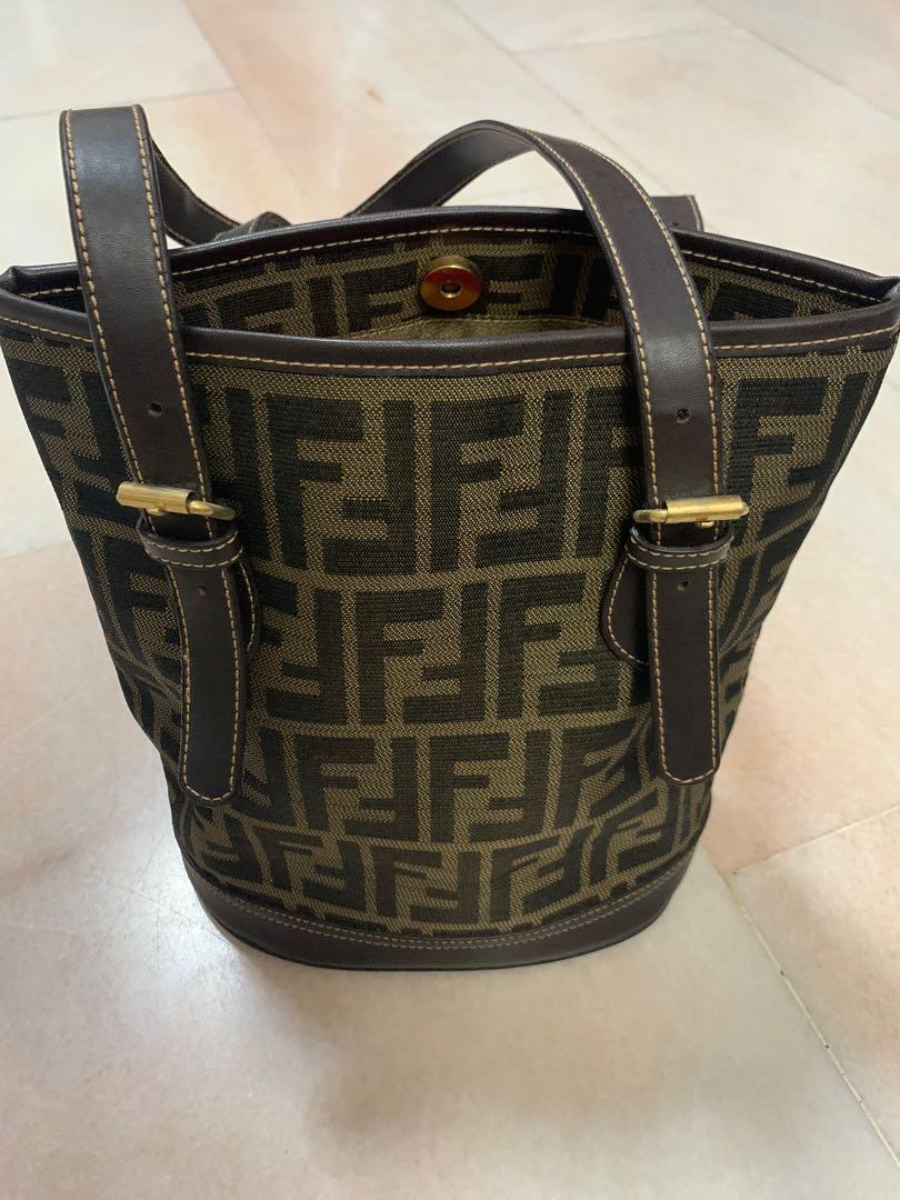 Fendi cloth handbag outlet