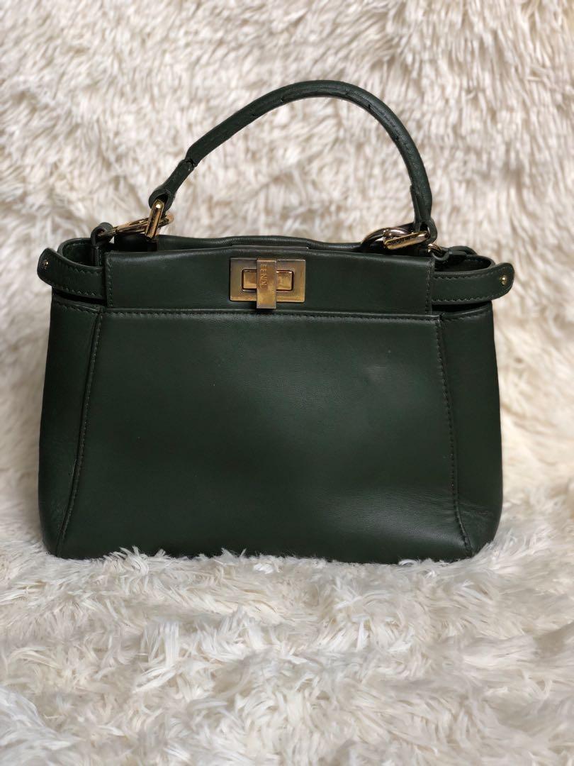 Fendi peekaboo store mini second hand