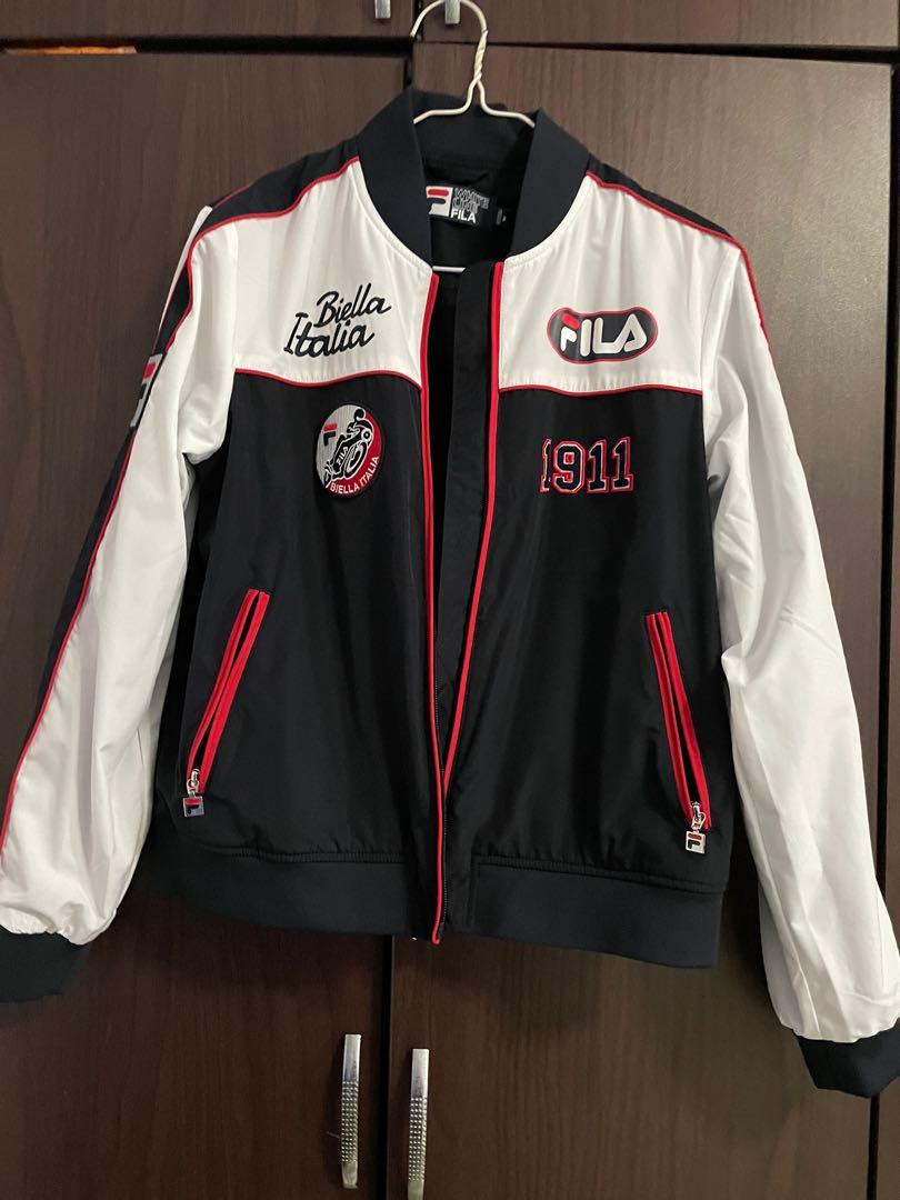 Fila bomber jacket womens store