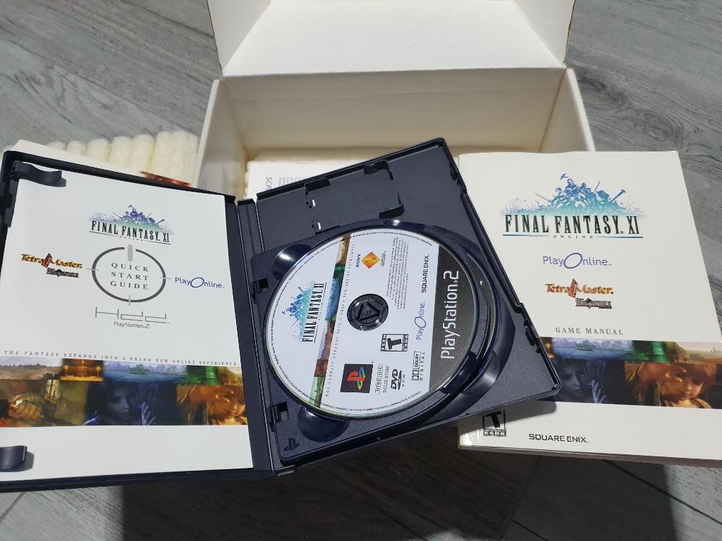 Final Fantasy XI Online [PlayStation 2 Hard Disk Drive Bundle] - PS2 Games