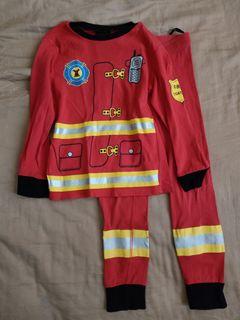 Fireman Pajama H&M 110 / Anko 5T