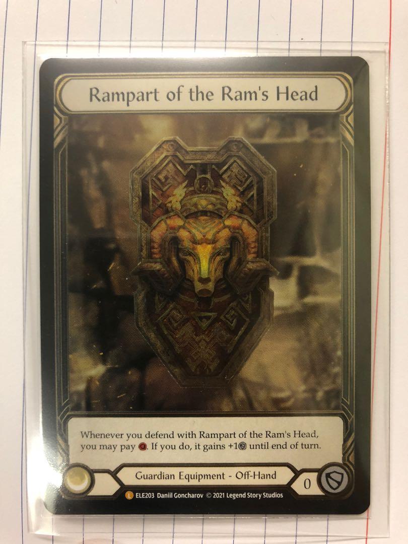 【Rampart of the Ram's Head】RF 1枚 FaB Rampart of the Ram's Head RF fab - メルカリ