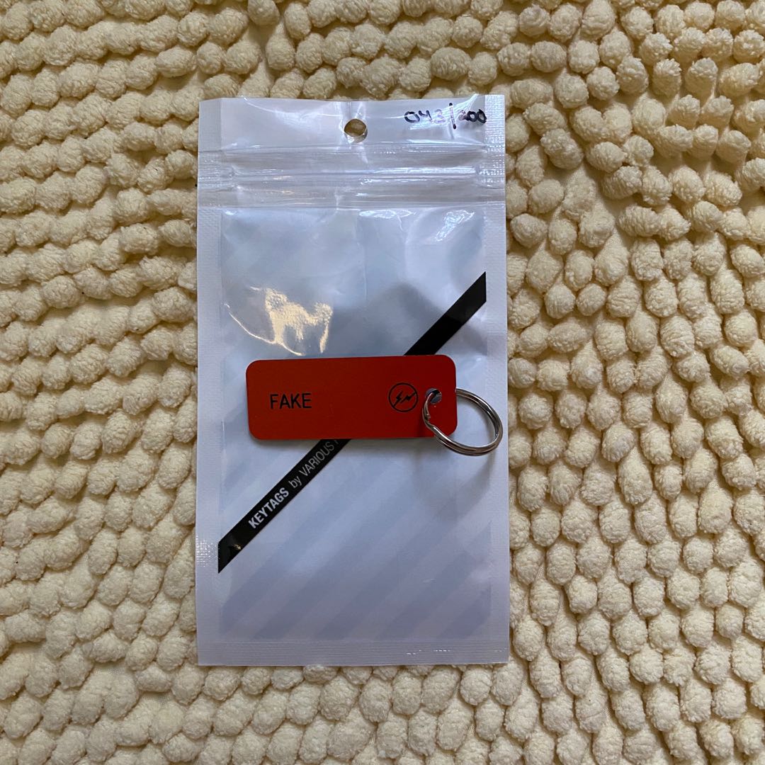 Fragment Design x Various Keytags Orange/black (043/200