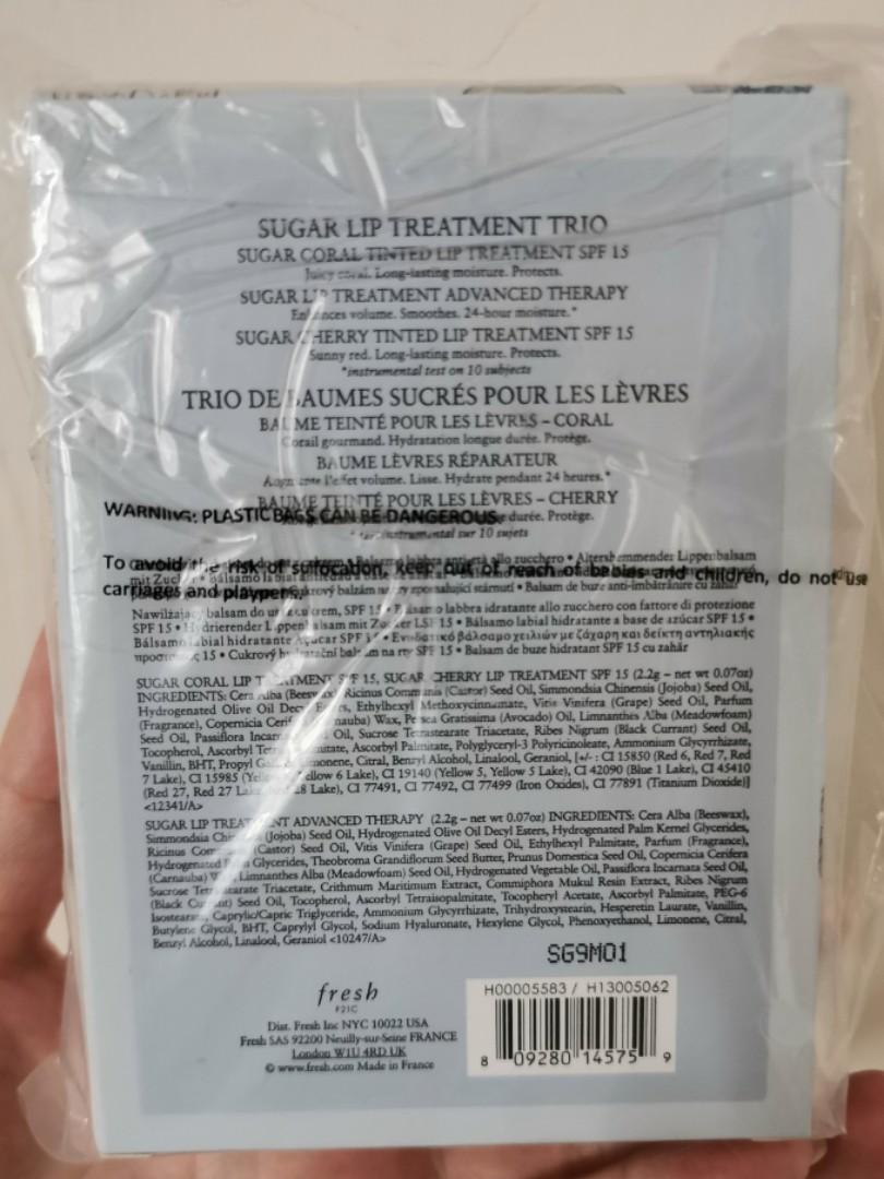 FRESH Sugar lipstick gift set, Beauty & Personal Care, Face, Makeup on