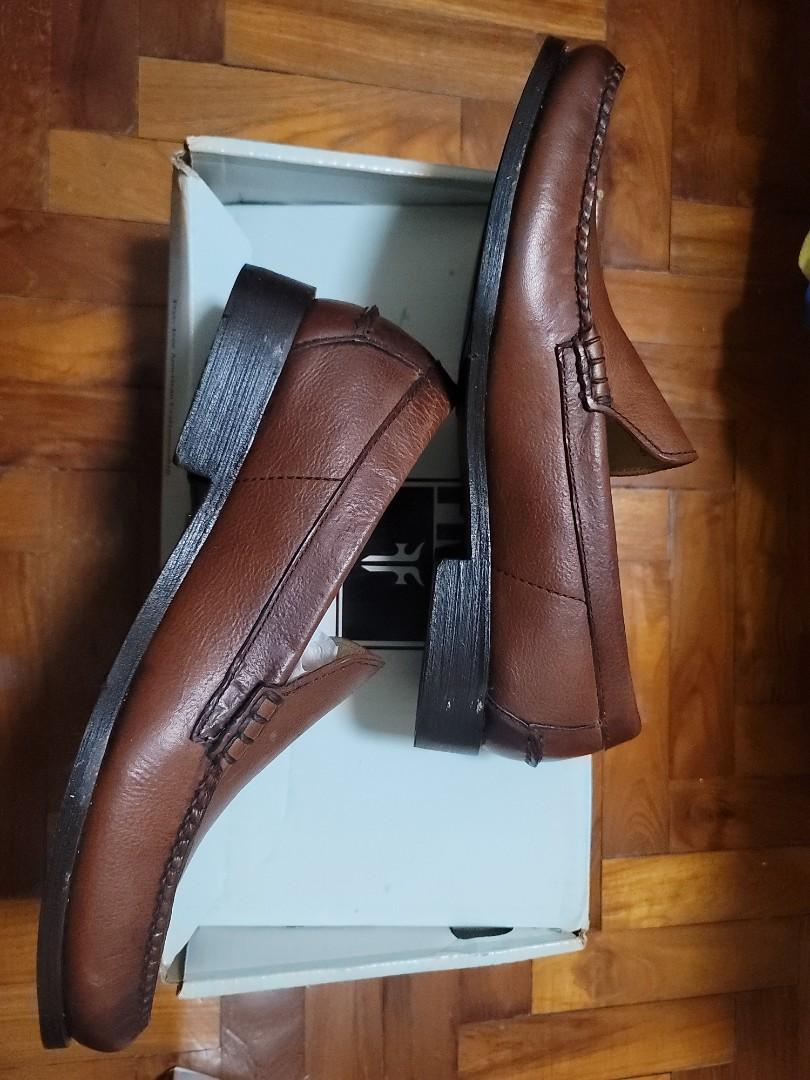 FRYE leather slip ons Men s Fashion Footwear Dress Shoes on