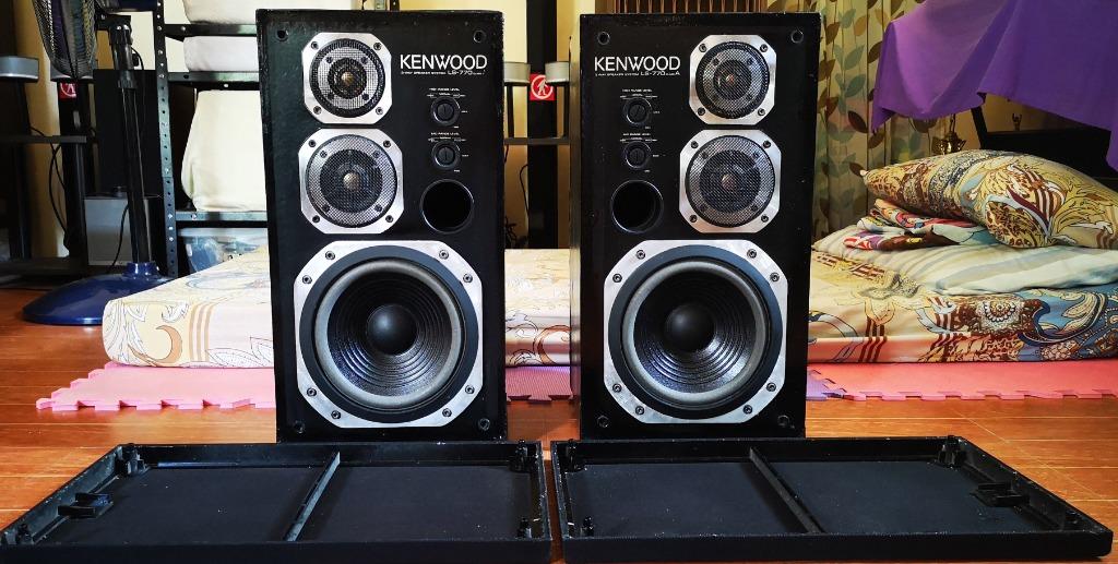 FS KENWOOD LS770 Class A3WAY Speakers,150 Watts, 6Ohms w/ 2Tone Controls Adjustments, Made