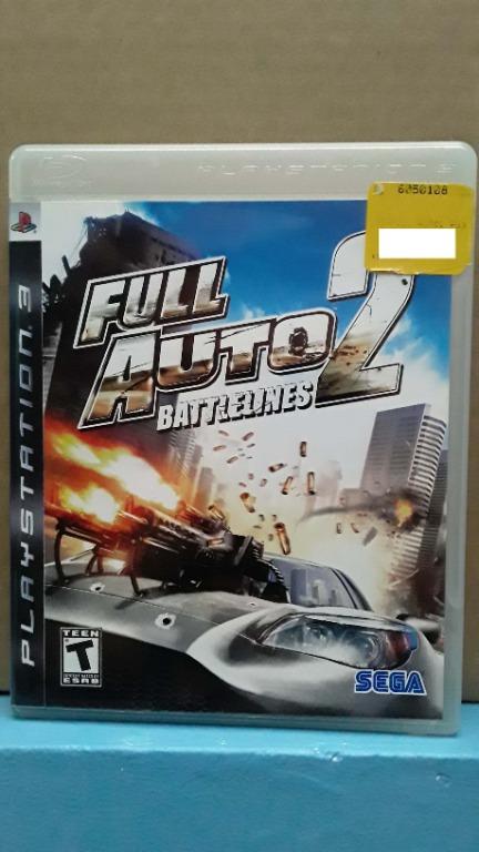 Full Auto 2: Battlelines PS3 Playstation 3 (Category: PlayStation) located in Antipolo. Submitted by irajstuff (Listing ID 1123915884, Image 1). Description: Full Auto 2 features the same controller configuration as the Xbox 360 version. The points system from the first game was removed. The upgrades for the weapons from the front and rear are no longer featured in the game. It features Base Assault (online only) where one team must defend the ba
