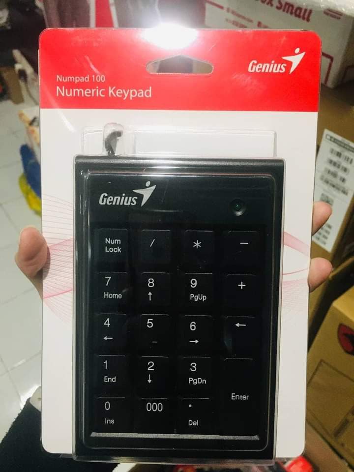 Genius Numpad 100 Numeric Keypad USB Black, Computers & Tech, Parts ...