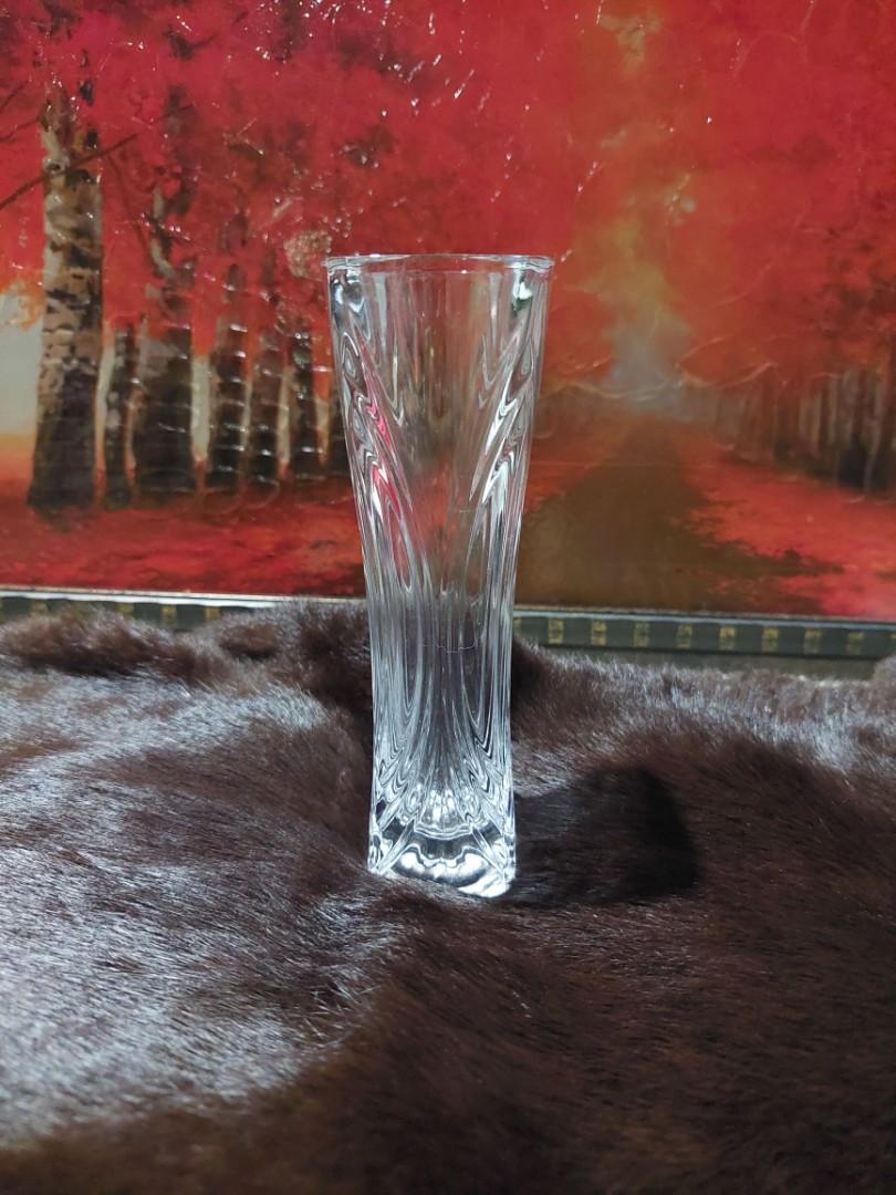 Genuine crystal vase, Furniture & Home Living, Home Decor, Vases