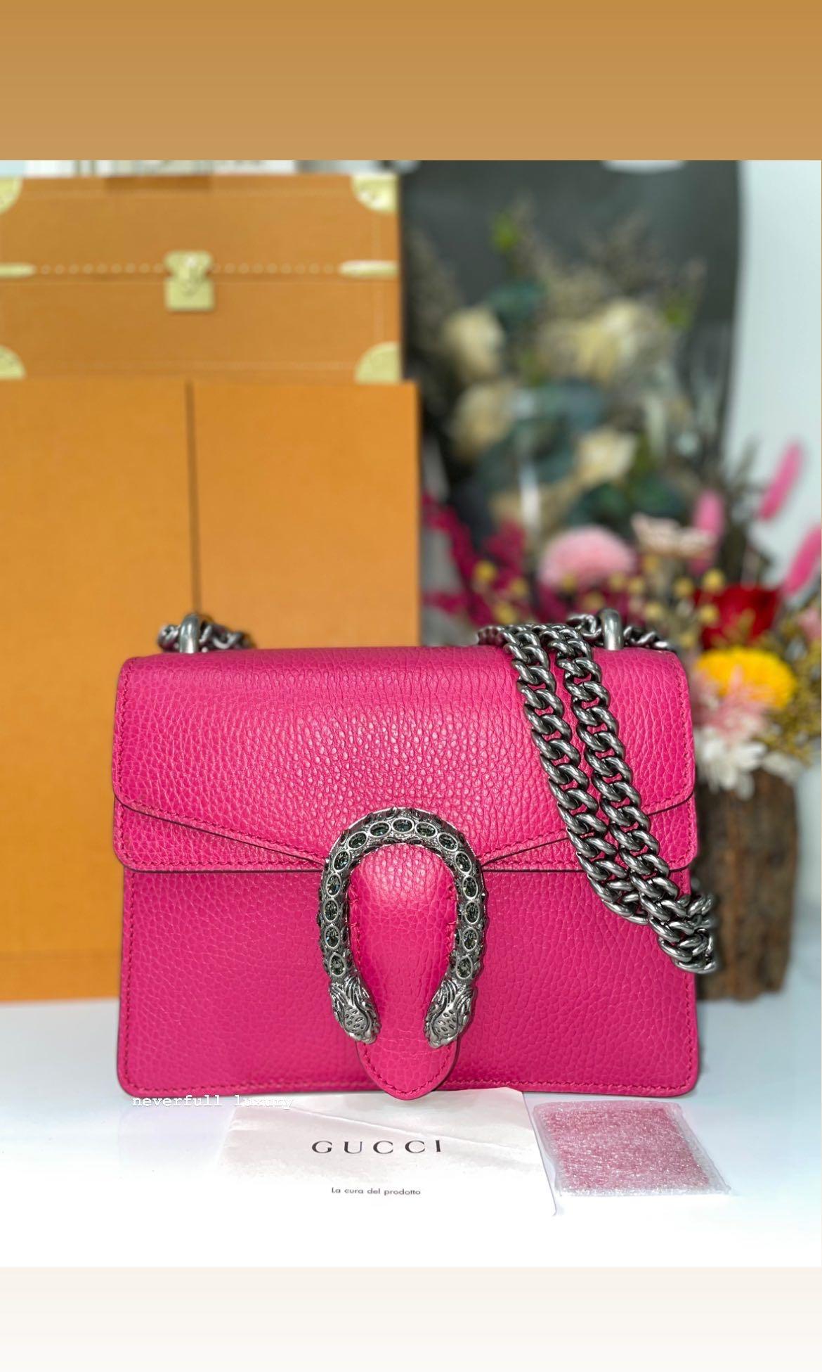 Gucci dionysus on sale hot pink