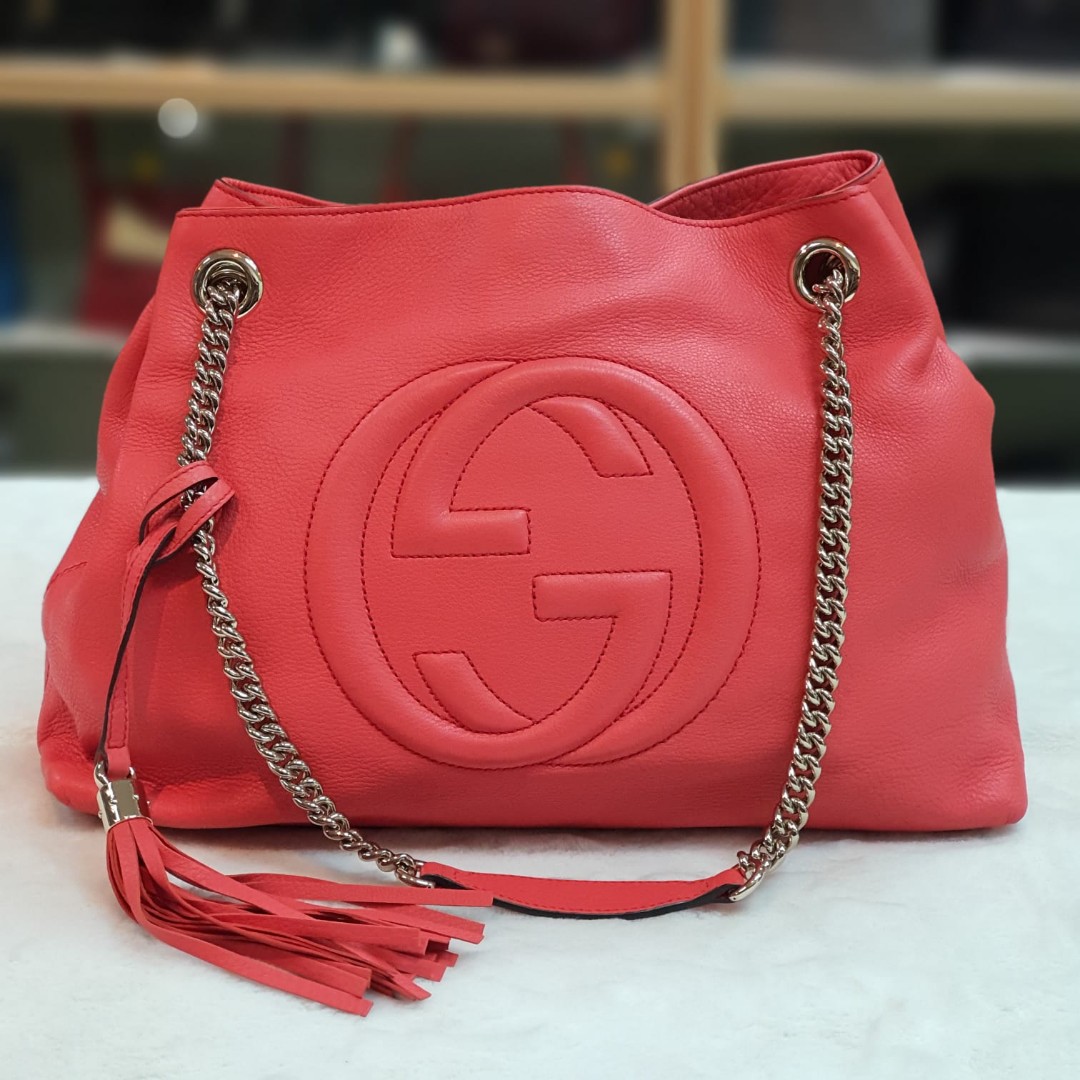 Gucci soho hotsell double chain