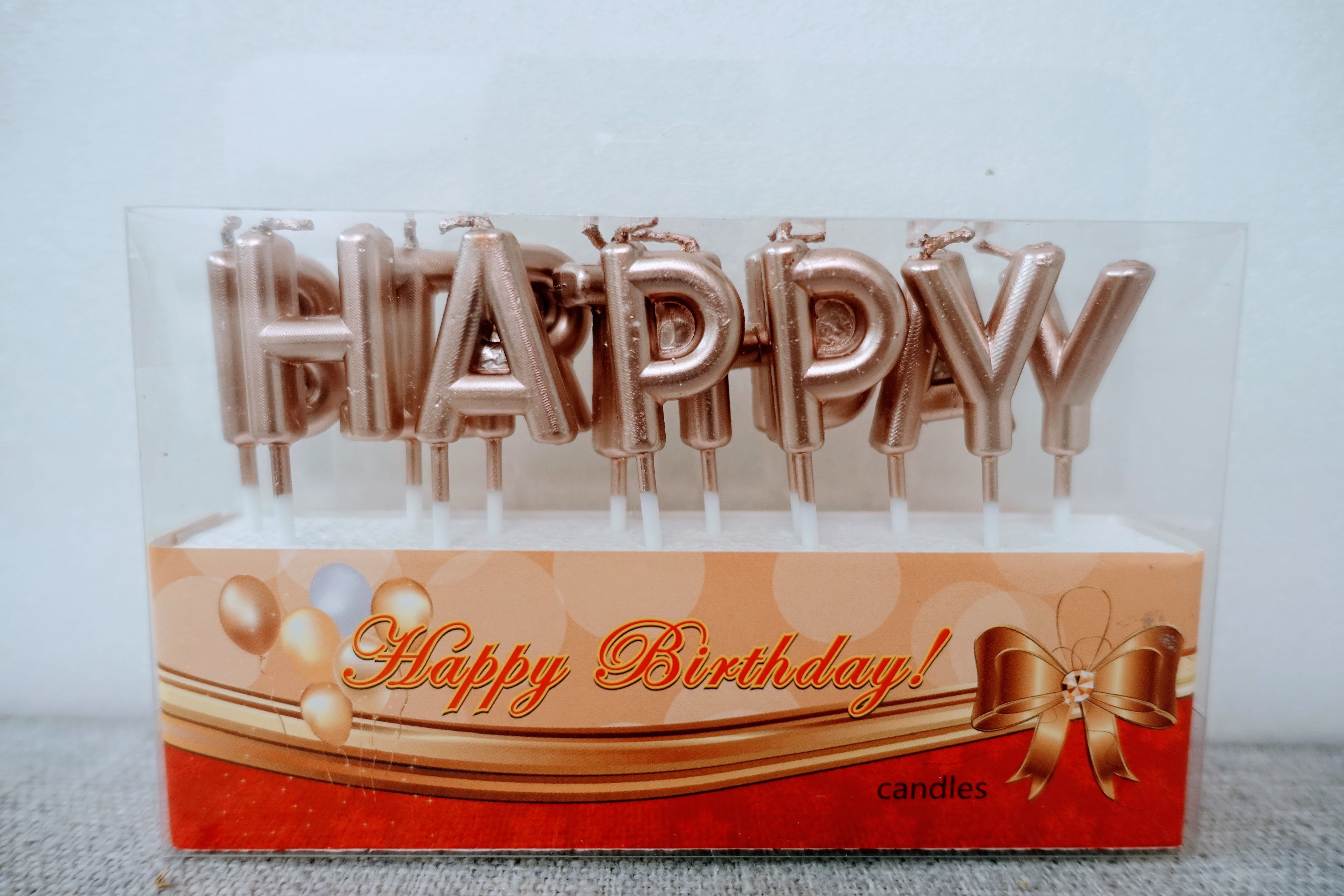 Happy Birthday Candles, Hobbies & Toys, Stationery & Craft, Occasions